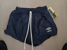 Vintage 80's Umbro Navy Nylon