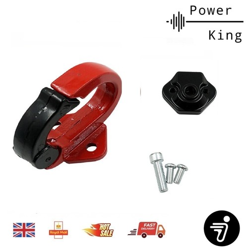 Red black front hook - hook, hanger
