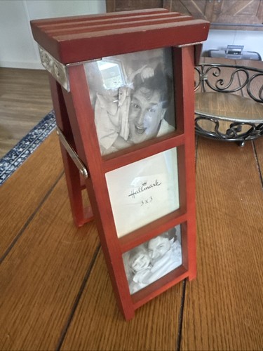 Vintage hallmark wooden step - hallmark,