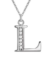 925 Sterling Silver Initial