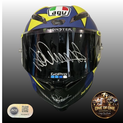 Valentino rossi signed replica - valentino,