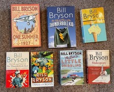 Bill Bryson 7 books various