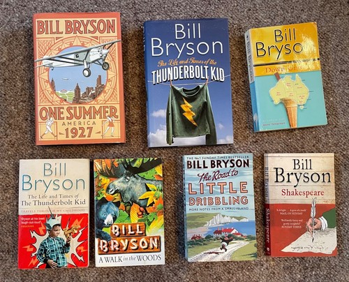 Bill bryson books various - bryson,