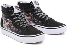 Kids Vans x Project CAT ComfyCush Sk8-Hi Zip Shoes, size 2