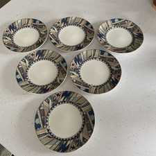 MASONS LIBERTY OF LONDON ZEBAK SIDE PLATES X 6
