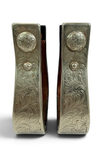 Silver overlay engraved fancy - overlay,