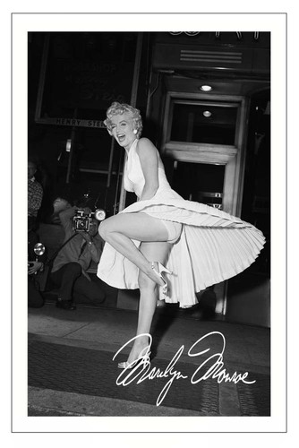 Marilyn monroe autograph - monroe,