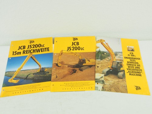 Brochures jcb js200lc - 3,