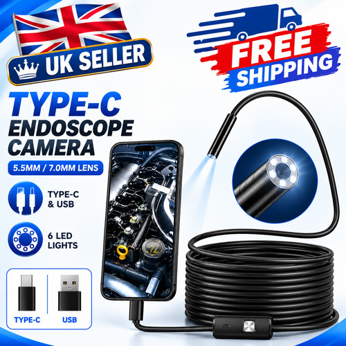 Usb type endoscope - c, borescope