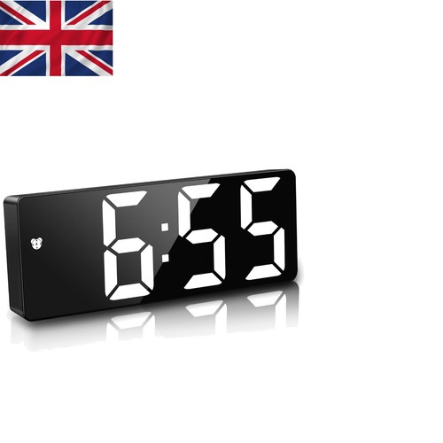 Modern non ticking led alarm - non-ticking,