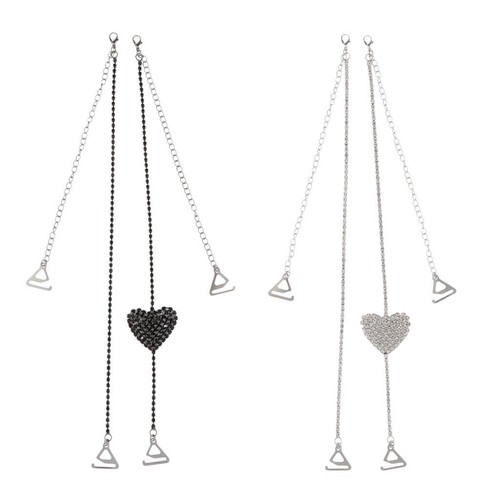 Rhinestone bra strap - rhinestone,