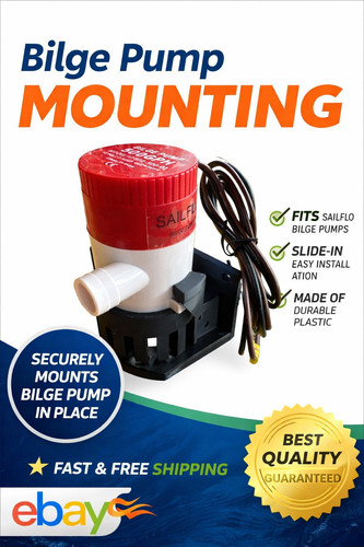 Boat marine bilge pump base - bilge,