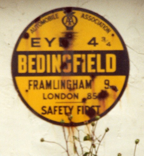 Photo 6x4 old sign - photo,