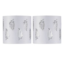 Set white leaf cut - white, out