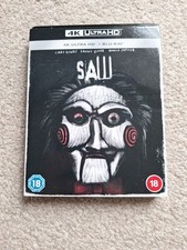 Saw 4K UHD & Blu-ray w/ Slipcover