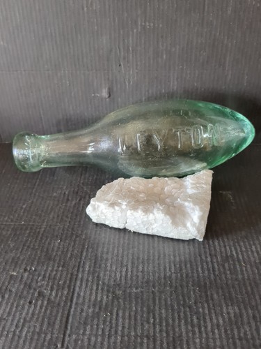 Victorian torpedo clear glass - victorian,