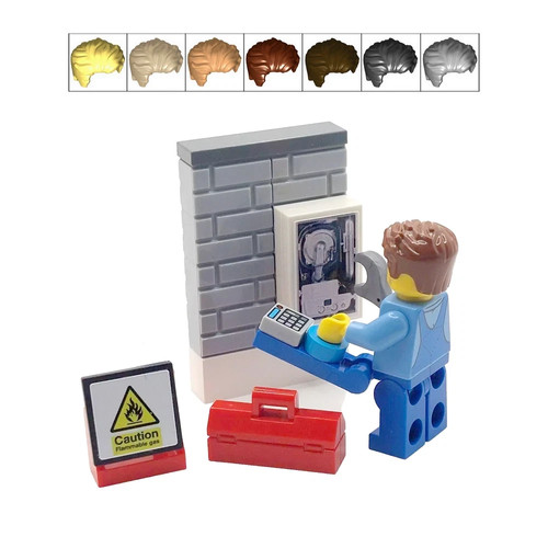 Genuine lego gas fitter cake - lego®,