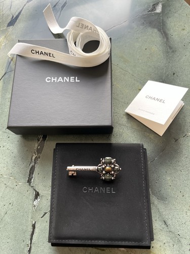 Chanel pin key brooch paris - chanel,