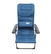 Blue Vango Hadean DLX reclining Camping Chair eco - recycled bottle fabric