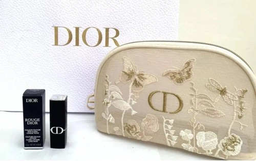Dior mesh beauty pouch - ,