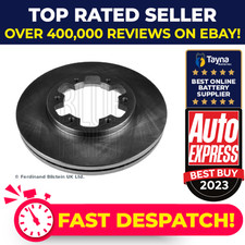 2x Brake Discs Pair Vented