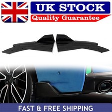Rear Spats Bumper Lip Diffuser Splitter Spoiler For FORD TRANSIT CUSTOM