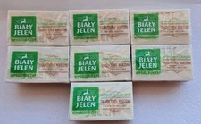 7 X BIALY JELEN 150g NATURAL HYPOALLERGENIC GREY SOAP - 7x150g SZARE MYDLO BNBP