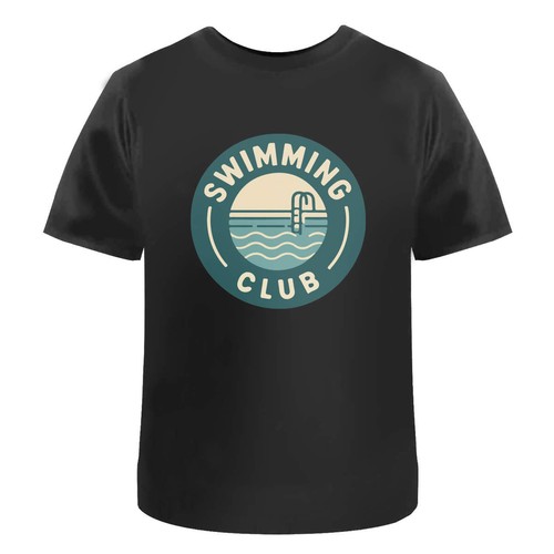 Swimming club emblem unisex - 'swimming, emblem'
