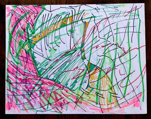 Graffiti modern abstract art - modern,