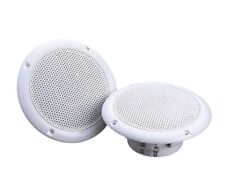 2x Vonyx 6.5" Outdoor Waterproof Garden BBQ Wet Rooms Boat PA Speakers 100W