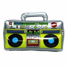 Inflatable 80s ghetto blaster - 80s,