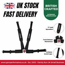 Corbeau Caterham Pro 4 Point (50mm/50mm) Pull Up Laps Road Harness Belt