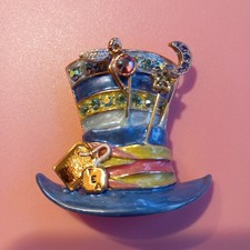 Kirks Folly Mad Hatter Brooch