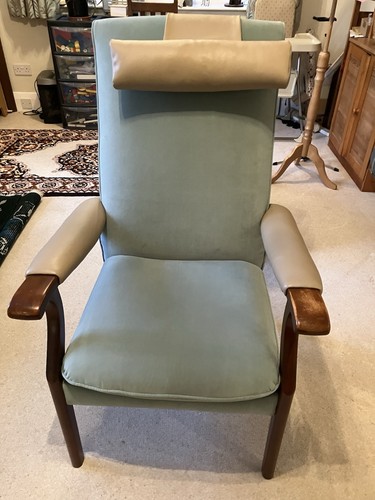 Reupholstered parker knoll - reupholstered,