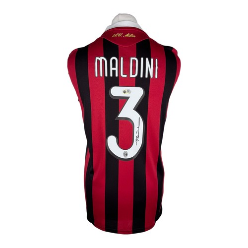 Signed paolo maldini milan - signed,