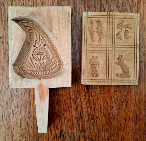 Vintage carved wooden - vintage,