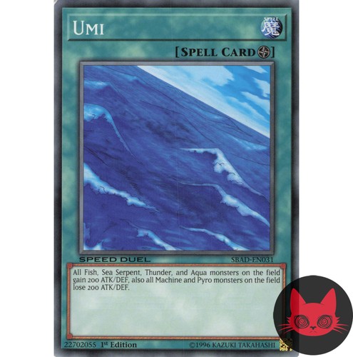 Yugioh umi sbad en031 common - yugioh,