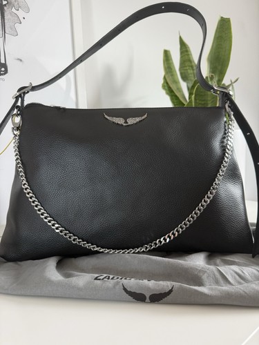 Zadig voltaire black leather - voltaire,