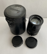 Canon FD 135mm f3.5 Prime Lens With Original Canon Lens Case & Caps #8