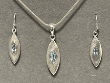 Sea Gems Brushed Sterling