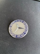 MERCEDES BENZ badge HOOD EMBLEM Just under 6cm