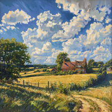 Yorkshire Dales Oil Painting