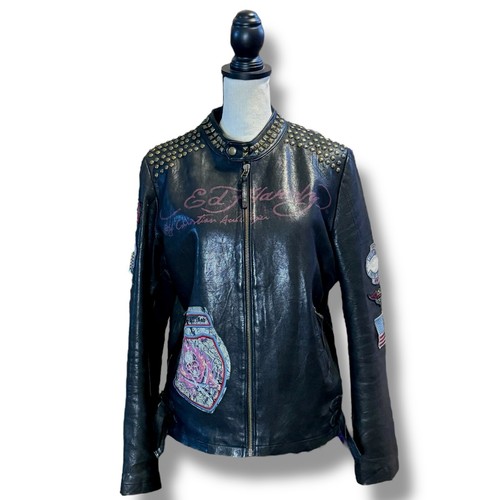 Vtg hardy moto - ed, jacket