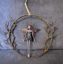 Handmade woodland fairy nymph