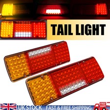 LED Rear Tail Lights Pair 12V