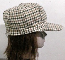 ( D1R ).UNBRANDED,H MADE NEW  KHAKI  BASEBAL CAP, SIZE 3XL 25.5/8" INCHES 65 CM+