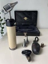 1940s Keeler Doctors Diagnostic Set With Ophthalmoscope & Otoscope