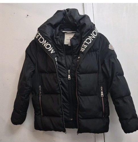 Moncler kids black down puffer - kids,
