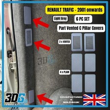 Grey VENTED Renault Trafic C