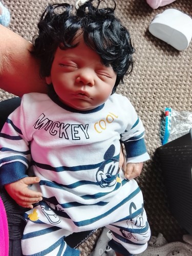 Unisex reborn doll - doll, &